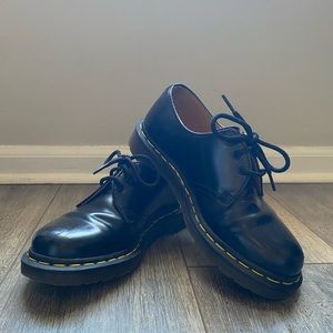 Black Dr. Marten loafers